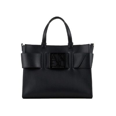 Giorgio Armani A x Armani Exchangetil Kvinder. 9426890a87400020 Tote Bag Sort (Osfa), Casual Giorgio Armani A x Armani Exchangetil Kvinder. 9426890a87400020 Tote Bag Sort (Osfa), Casual