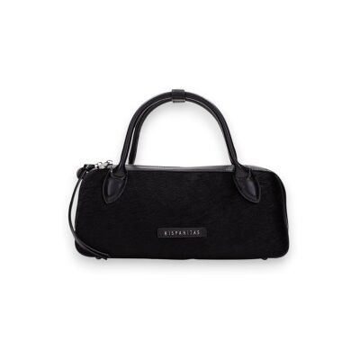Hispanitastil Kvinder. Bi264927 Sort Bowling-Taske (Osfa), Casual, Faux Leather Hispanitastil Kvinder. Bi264927 Sort Bowling-Taske (Osfa), Casual, Faux Leather