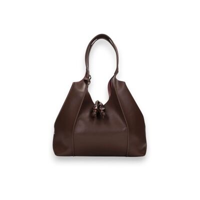 Hispanitastil Kvinder. Bv264532 Brune Håndtasker Håndtaske (Osfa), Casual, Polyuretan Hispanitastil Kvinder. Bv264532 Brune Håndtasker Håndtaske (Osfa), Casual, Polyuretan