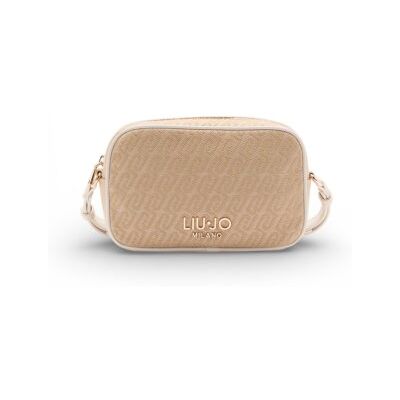 Liu Jotil Kvinder. Aa6137-T378a Beige Jacquard Lille Skuldertaske (Osfa), Casual, Polyester Liu Jotil Kvinder. Aa6137-T378a Beige Jacquard Lille Skuldertaske (Osfa), Casual, Polyester