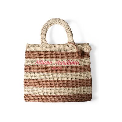Liu Jotil Kvinder. Aa6245-A0006 Brun Taske Af Raffia (Osfa), Casual, Bast Liu Jotil Kvinder. Aa6245-A0006 Brun Taske Af Raffia (Osfa), Casual, Bast