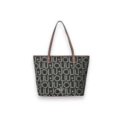 Liu Jotil Kvinder. Af6070-T769a Bolso Shopping Bag Sort (Osfa), Casual, Polyester Liu Jotil Kvinder. Af6070-T769a Bolso Shopping Bag Sort (Osfa), Casual, Polyester
