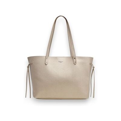 Pepe Jeanstil Kvinder. Pl0300111 Audrey Script Beige Taske (Osfa), Casual, Polyuretan Pepe Jeanstil Kvinder. Pl0300111 Audrey Script Beige Taske (Osfa), Casual, Polyuretan