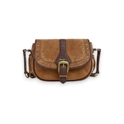 Pepe Jeanstil Kvinder. Pl0300131 Leonor Angie Taske Brun (Osfa), Beige, Casual, Ruskind Pepe Jeanstil Kvinder. Pl0300131 Leonor Angie Taske Brun (Osfa), Beige, Casual, Ruskind