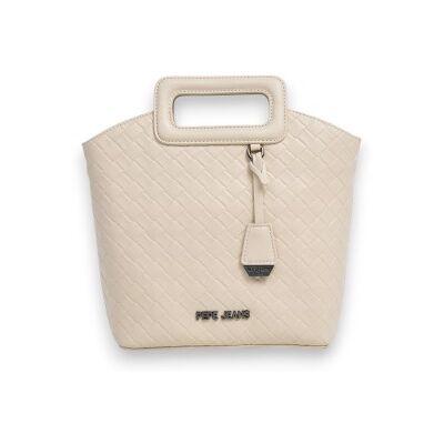 Pepe Jeanstil Kvinder. Pl0300152 Teagan Cremehvid Taske (Osfa), Casual, Polyuretan Pepe Jeanstil Kvinder. Pl0300152 Teagan Cremehvid Taske (Osfa), Casual, Polyuretan