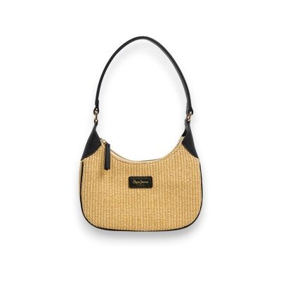 Pepe Jeanstil Kvinder. Pl0300176 Trish Taske Beige, Sort (Osfa), Casual, Polyuretan Pepe Jeanstil Kvinder. Pl0300176 Trish Taske Beige, Sort (Osfa), Casual, Polyuretan