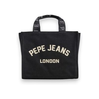 Pepe Jeanstil Kvinder. Pl0300175 Trisha Taske Sort (Osfa), Casual, Bomuld Pepe Jeanstil Kvinder. Pl0300175 Trisha Taske Sort (Osfa), Casual, Bomuld
