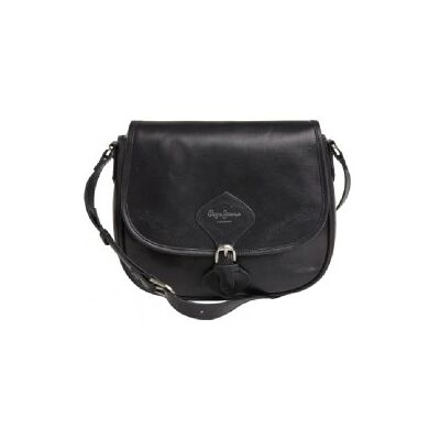 Pepe Jeanstil Kvinder. Pl031307 Andrea Bag Skuldertaske Sort (Osfa), Casual, Læder Pepe Jeanstil Kvinder. Pl031307 Andrea Bag Skuldertaske Sort (Osfa), Casual, Læder