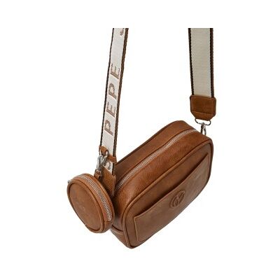 Pepe Jeanstil Kvinder. Pl031298 Brun Bassy-Taske (Osfa), Casual, Polyuretan Pepe Jeanstil Kvinder. Pl031298 Brun Bassy-Taske (Osfa), Casual, Polyuretan