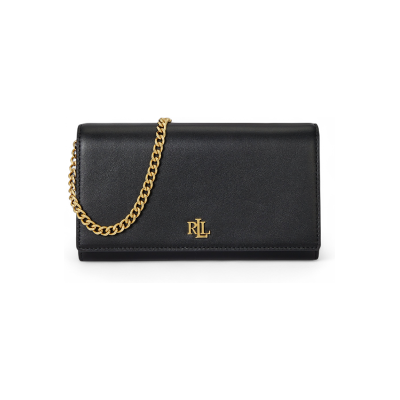 Lauren Ralph Laurentil Kvinder. 432980206001 Adair Ii Medium Crossbody-Taske I Sort Læder (Osfa), Casual, Party, Klassisk Lauren Ralph Laurentil Kvinder. 432980206001 Adair Ii Medium Crossbody-Taske I Sort Læder (Osfa), Casual, Party, Klassisk