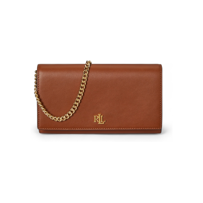 Lauren Ralph Laurentil Kvinder. 432980206002 Adair Ii Mellemstor Brun Crossbody-Taske I Læder (Osfa), Casual, Party, Klassisk Lauren Ralph Laurentil Kvinder. 432980206002 Adair Ii Mellemstor Brun Crossbody-Taske I Læder (Osfa), Casual, Party, Klassisk