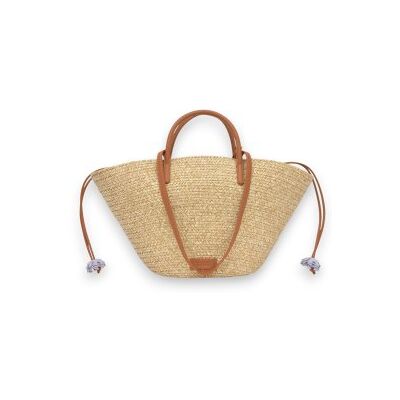 Toustil Kvinder. 2002438543 L Sommerferie Naturlig Kurv (Osfa), Beige, Casual, Stof Toustil Kvinder. 2002438543 L Sommerferie Naturlig Kurv (Osfa), Beige, Casual, Stof