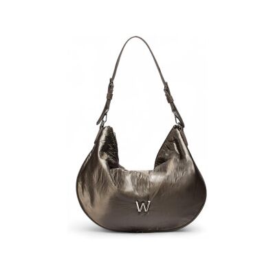 Wonderstil Kvinder. Wb-54025 Gara Taupe Taske (Osfa), Casual, Nylon, Gråt Wonderstil Kvinder. Wb-54025 Gara Taupe Taske (Osfa), Casual, Nylon, Gråt