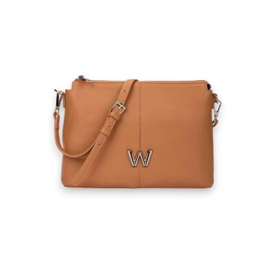 Wonderstil Kvinder. Wb-54022 Brun Sachi-Taske (Osfa), Casual, Polyuretan Wonderstil Kvinder. Wb-54022 Brun Sachi-Taske (Osfa), Casual, Polyuretan