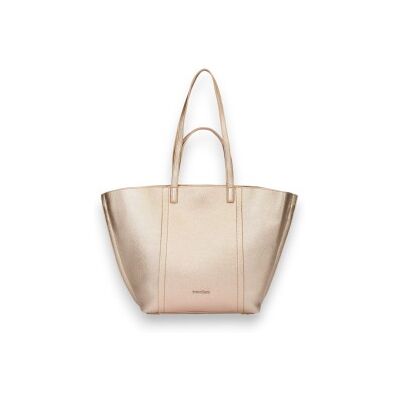 Wonderstil Kvinder. Wb-55034 Lune Bronze Taske (Osfa), Casual, Polyuretan Wonderstil Kvinder. Wb-55034 Lune Bronze Taske (Osfa), Casual, Polyuretan