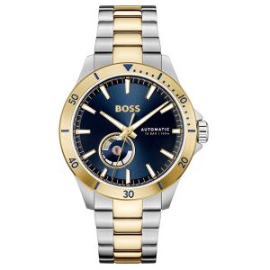 Bosstil Mænd. 1514201 Troper Automatisk Marineur (Osfa), Casual, Bh, Rustfrit Stål, Blå Bosstil Mænd. 1514201 Troper Automatisk Marineur (Osfa), Casual, Bh, Rustfrit Stål, Blå