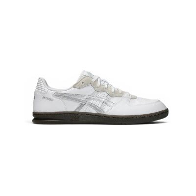 Asicstil Mænd. 1203a451 Skyhand Og Hvide Lædersneakers (44), Fast, Blonder, Casual Asicstil Mænd. 1203a451 Skyhand Og Hvide Lædersneakers (44), Fast, Blonder, Casual