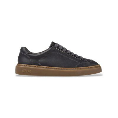 Campertil Mænd. K101105-013 Runner Twentyfive Ledersneaker Grau (39), Læder, Fast, Blonder, Casual, Grå Campertil Mænd. K101105-013 Runner Twentyfive Ledersneaker Grau (39), Læder, Fast, Blonder, Casual, Grå