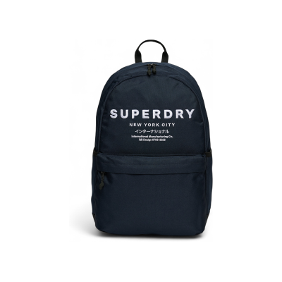Superdryunisex. W9110426a Rygsæk Med Logo Montana Navy (Osfa), Casual, Polyester, Blå Superdryunisex. W9110426a Rygsæk Med Logo Montana Navy (Osfa), Casual, Polyester, Blå