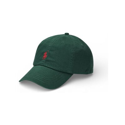 Polo Ralph Laurentil Mænd. 710667709031 Den Ikoniske Mørkegrønne Bomuldskasket (Osfa), Casual Polo Ralph Laurentil Mænd. 710667709031 Den Ikoniske Mørkegrønne Bomuldskasket (Osfa), Casual