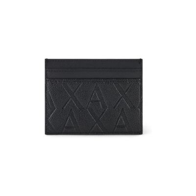 Giorgio Armani A x Armani Exchangetil Mænd. Xm000880af12133uc001 Asv-Kortholder Med Clips, Sort (Osfa), Casual, Polyester Giorgio Armani A x Armani Exchangetil Mænd. Xm000880af12133uc001 Asv-Kortholder Med Clips, Sort (Osfa), Casual, Polyester