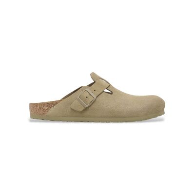 Birkenstocktil Mænd. 1025788 Grønne Boston Lædertræsko (Regular Fit) Khaki (41), Fast, Ingen, Casual Birkenstocktil Mænd. 1025788 Grønne Boston Lædertræsko (Regular Fit) Khaki (41), Fast, Ingen, Casual