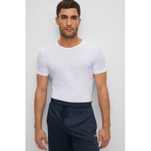 Bosstil Mænd. 50475276 T-Shirtrn 2p Modern 10243513 01 Hvid (Xl), Casual, Bomuld, Korte Ærmer Bosstil Mænd. 50475276 T-Shirtrn 2p Modern 10243513 01 Hvid (Xl), Casual, Bomuld, Korte Ærmer