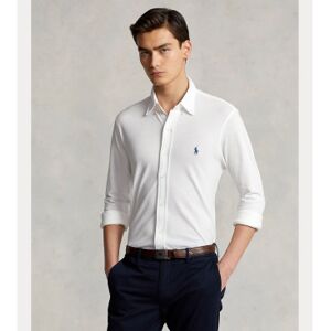 Polo Ralph Laurentil Mænd. 710654408003 Ultralight Pique Skjorte Hvid (Xl), Casual, Bomuld, Klassisk, Lange Ærmer Polo Ralph Laurentil Mænd. 710654408003 Ultralight Pique Skjorte Hvid (Xl), Casual, Bomuld, Klassisk, Lange Ærmer