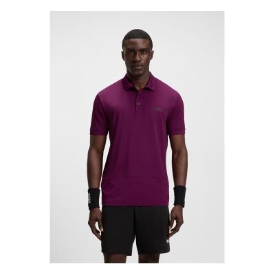 Bosstil Mænd. 50545692 Poloshirt Med Lilla Ternede Illustrationer (Xxl), Casual, Sport, Tennis/padeltennis, Korte Ærmer, Genanvendt Polister Bosstil Mænd. 50545692 Poloshirt Med Lilla Ternede Illustrationer (Xxl), Casual, Sport, Tennis/padeltennis, Korte Ærmer, Genanvendt Polister
