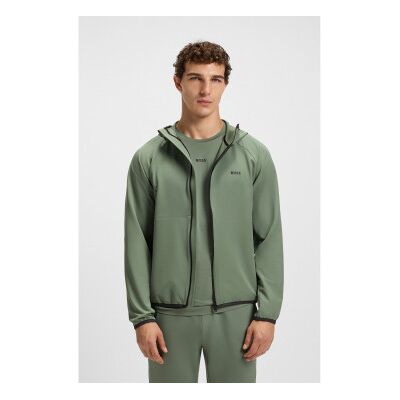 Bosstil Mænd. 50542451 Pendlerjakke Grøn (L), Casual, Sport, Polyester Bosstil Mænd. 50542451 Pendlerjakke Grøn (L), Casual, Sport, Polyester