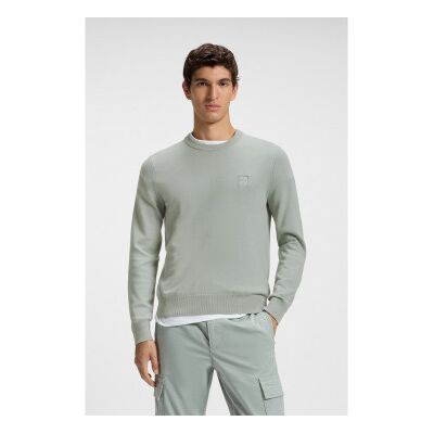 Bosstil Mænd. 50527583 Kanovano Lysegrøn Trøje (L), Casual, Bomuld Bosstil Mænd. 50527583 Kanovano Lysegrøn Trøje (L), Casual, Bomuld