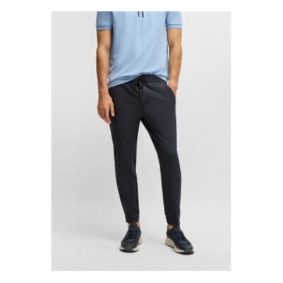 Bosstil Mænd. 50534313 Joggerbukser Flex I Marineblå (54), Casual, Polyester Bosstil Mænd. 50534313 Joggerbukser Flex I Marineblå (54), Casual, Polyester