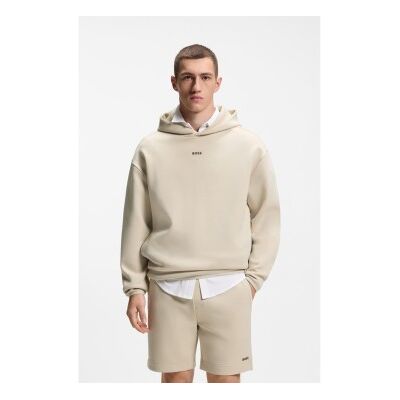 Bosstil Mænd. 50558991 Beige Globe-Sweatshirt (M), Casual, Bomuld Bosstil Mænd. 50558991 Beige Globe-Sweatshirt (M), Casual, Bomuld