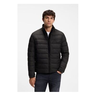 Bosstil Mænd. 50519237 Cenitos Vandafvisende Jakke Med Sort Logodetalje (52), Casual, Genanvendt Polister Bosstil Mænd. 50519237 Cenitos Vandafvisende Jakke Med Sort Logodetalje (52), Casual, Genanvendt Polister