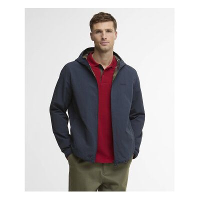 Barbourtil Mænd. Msp0189 Vendbar Vandtæt Jakke Kemble Navy (M), Casual, Polyester, Blå Barbourtil Mænd. Msp0189 Vendbar Vandtæt Jakke Kemble Navy (M), Casual, Polyester, Blå