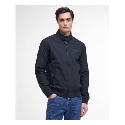 Barbour Internationaltil Mænd. Mca0427 Harrington Jakke Marineblå (Xl), Casual, Polyester Barbour Internationaltil Mænd. Mca0427 Harrington Jakke Marineblå (Xl), Casual, Polyester