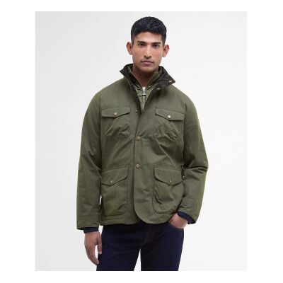 Barbourtil Mænd. Mwb1086 Ogston Vandtæt Jakke Grøn (Xxl), Casual, Bomuld Barbourtil Mænd. Mwb1086 Ogston Vandtæt Jakke Grøn (Xxl), Casual, Bomuld