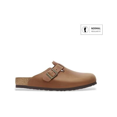 Birkenstocktil Mænd. 1028179 Læderclogs Boston (Normal Pasform) Brun (44), Fast, Ingen, Casual Birkenstocktil Mænd. 1028179 Læderclogs Boston (Normal Pasform) Brun (44), Fast, Ingen, Casual