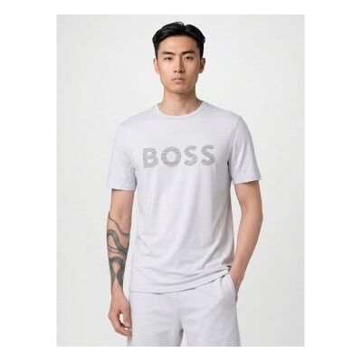 Bosstil Mænd. 50531244 Aktiv T-Shirt (L), Hvid, Casual, Korte Ærmer, Genanvendt Polister, Bæredygtig Bosstil Mænd. 50531244 Aktiv T-Shirt (L), Hvid, Casual, Korte Ærmer, Genanvendt Polister, Bæredygtig