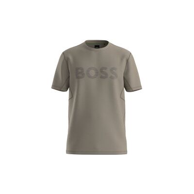 Bosstil Mænd. 50531244 Aktiv Khaki T-Shirt (L), Brun, Casual, Grøn, Bomuld, Korte Ærmer Bosstil Mænd. 50531244 Aktiv Khaki T-Shirt (L), Brun, Casual, Grøn, Bomuld, Korte Ærmer