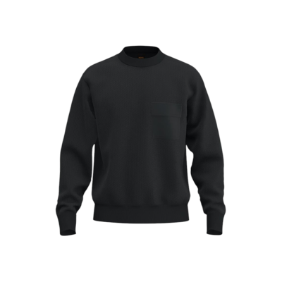 Bosstil Mænd. 50565038 Sweatshirt We Urban Sort (S), Casual, Bomuld Bosstil Mænd. 50565038 Sweatshirt We Urban Sort (S), Casual, Bomuld