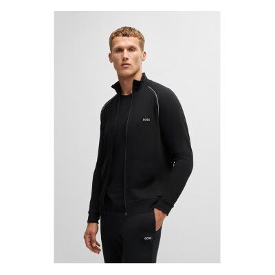 Bosstil Mænd. 50515366 Jakke Mix&match; Sort (Xxl), Afslappet, Bomuld Bosstil Mænd. 50515366 Jakke Mix&match; Sort (Xxl), Afslappet, Bomuld