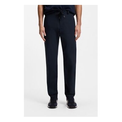 Bosstil Mænd. 50559396 Marineblå Straight Fit Chino-Bukser (36/32), Casual, Bomuld Bosstil Mænd. 50559396 Marineblå Straight Fit Chino-Bukser (36/32), Casual, Bomuld