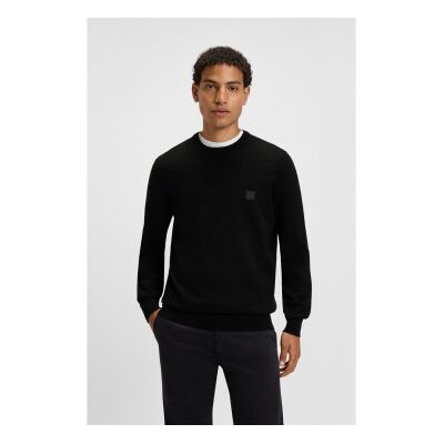 Bosstil Mænd. 50527583 Kanovano Sort Trøje (L), Casual, Polyester Bosstil Mænd. 50527583 Kanovano Sort Trøje (L), Casual, Polyester