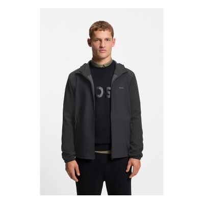 Bosstil Mænd. 50551077 Cruiselite Jakke Sort (L), Casual, Polyester Bosstil Mænd. 50551077 Cruiselite Jakke Sort (L), Casual, Polyester