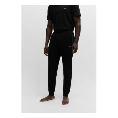Bosstil Mænd. 50515365 Mix&match-Bukser; Sort (M), Casual, Sport, Bomuld Bosstil Mænd. 50515365 Mix&match-Bukser; Sort (M), Casual, Sport, Bomuld