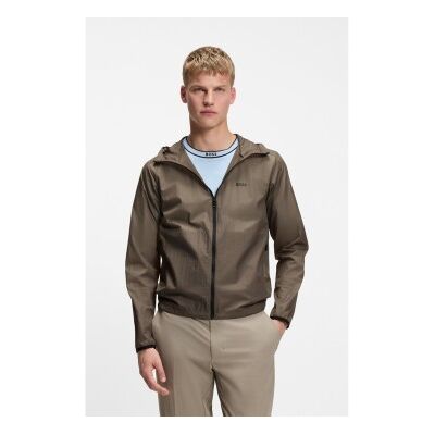 Bosstil Mænd. 50558877 Airynix-Jakke Grøn (M), Casual, Polyester Bosstil Mænd. 50558877 Airynix-Jakke Grøn (M), Casual, Polyester