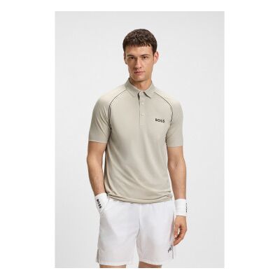 Bosstil Mænd. 50543333 Polo Patteo Beige (L), Casual, Bomuld, Korte Ærmer Bosstil Mænd. 50543333 Polo Patteo Beige (L), Casual, Bomuld, Korte Ærmer