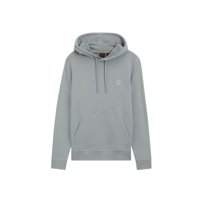 Bosstil Mænd. 50509314 Wetalk-Sweatshirt I Lysegrå (S), Casual, Bomuld Bosstil Mænd. 50509314 Wetalk-Sweatshirt I Lysegrå (S), Casual, Bomuld