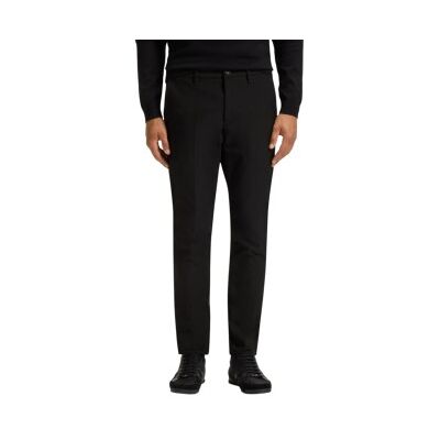 Bosstil Mænd. 50544245 Slim Fit-Bukser Sort (56), Casual, Polyester Bosstil Mænd. 50544245 Slim Fit-Bukser Sort (56), Casual, Polyester